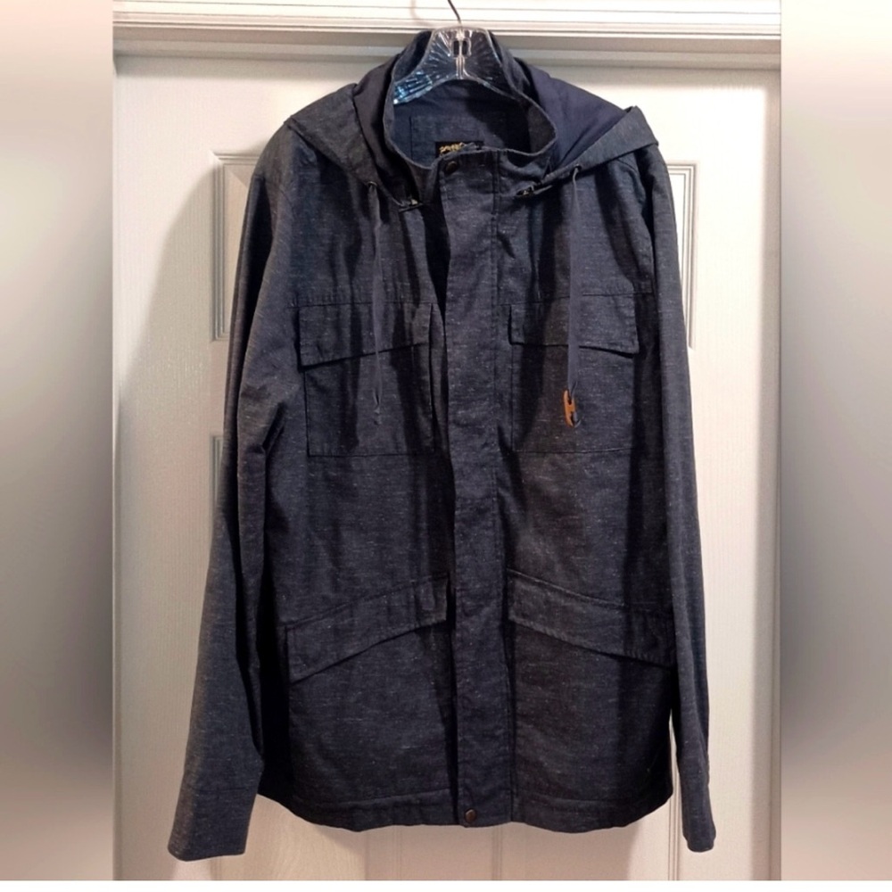 United By Blue - Blue Gray women's zip up Jacket size Large